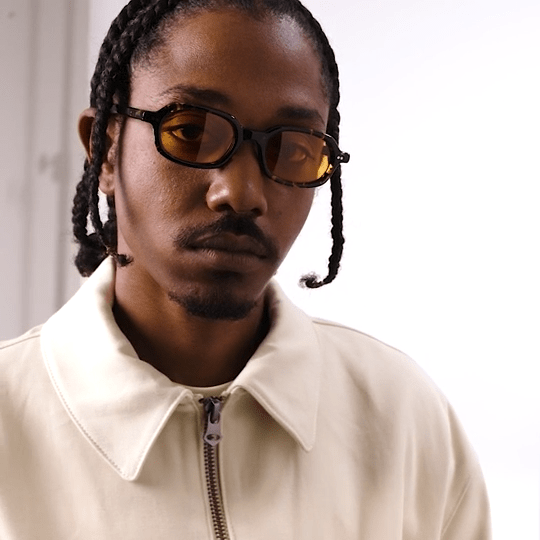 Psyche / Tokyo Tortoise Acetate & Orange Lens - Shade Files